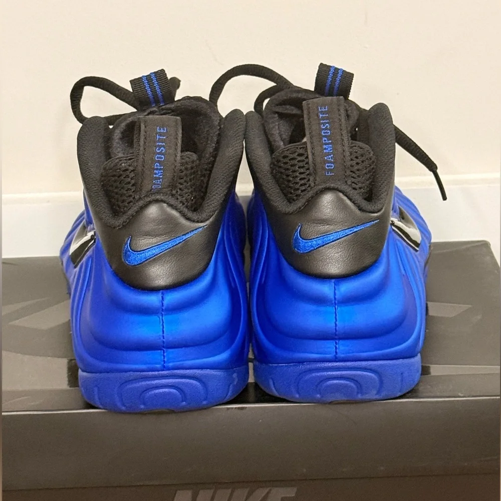 Nike Air Foamposite Pro Hyber Cobalt Size 10 - Picture 2 of 5